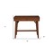 Homeroots 36" Brown Solid Manufactured Wood Writing Desk with Two Drawers 524094 - alternate 8