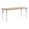 Flash Furniture Wren 72 in x 30 in Adjustable Height Activity Table, Thermal Laminate Top, Standard Legs, Light Natural XU-A3072-REC-LTNAT-T-A-GG - alternate 1