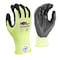 Radians Hi-Vis Cut Resistant Coated Gloves, A3 Cut Level, Polyurethane, S,  RWGD100TS - alternate 1