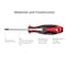 Tekton Phillips and Slotted Screwdriver Set - 4, 8, 18 Inch Shanks, 26-Piece (#0 - #4, 3 - 14 mm) DWZ90009 - alternate 4