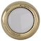 Brixwell 1in Dia Residential Mushroom Kitchen Cabinet Knob For Kitchen, Home Hardware White/Polished Brass BXB44267W3 - alternate 3