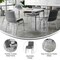 Flash Furniture HERCULES Heavy Duty Gray Vinyl Stack Chairs, 4PK 4-XU-60153-GRY-VYL-GG - alternate 7