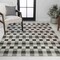 Jonathan Y Darcy Traditional Geometric Bold Gingham Black/Cream 3 ft. x 5 ft. Indoor/Outdoor Area Rug TSN201A-3 - alternate 8