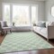 Homeroots 5' X 8' Mint Green And Ivory Polka Dot Washable Indoor Outdoor Area Rug 614918 - alternate 4