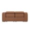 Homeroots 76in Cognac and Silver Italian Leather Power Reclining Loveseat With Storage 633752 - alternate 9
