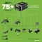 Greenworks 80V 16'' Attachment Capable String Trimmer with 2.5 Ah Battery & Charger 2123802 - alternate 5