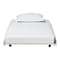 Baxton Studio Lucera Trundle - Underbed Low-Profile Rolling Base for Daybeds and Guest Rooms, Twin, White 263-14375-ZORO - alternate 3