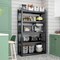 Wrightmaster 47.3in.*18in.*78in. 5-Tier Heavy Duty Storage Shelving with Tall Structure&Stable Frame ZoroP160410 - alternate 7