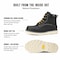 Handpoint Mens 6 in Soft Toe Work Boots-Water Resistant Black Leather Safety Boots, EH Rated, 7.5 HVB304-D-7.5 - alternate 5