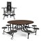 Palmer Hamilton Cafeteria Stool Table 59T122960RD-S8-MTBL - alternate 6