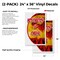 Signmission Hot Cheetos & Cheese, Vinyl Decals Only 24 Inch x 36 Inch, Vinyl Decal, 2PK DSB-2436-2PACK-Hot Cheetos & Cheese - alternate 2