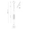 Euf Venna, Pendant, 23", Polished Nickel, Alabaster 50353-033 - alternate 6
