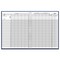 House Of Doolittle Non-Dated Teachers Combo Lesson Planner Class Record Book, 40 Weeks, 8.5 in x 11 in, Blue Cover 516-07 - alternate 6