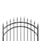 Nuvo Iron 45in Wx68in H Tiger Eye Gate Arched Rails, 48in W Openings, Self Close Hardware w/Double Side Handle ITGA4568 - alternate 10