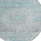 Homeroots 8' Sky Blue And Blush Round Medallion Washable Indoor Outdoor Area Rug 615742 - alternate 7