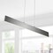 Jonathan Y Draper 32" Dimmable Adjustable Integrated LED Metal Linear Pendant, Brushed Aluminum JYL7018A - alternate 10
