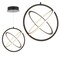 Jonathan Y Orbit 16.5" Adjustable Integrated LED Metal Pendant, Black JYL7211A - alternate 8