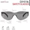 Safe Handler Safety Glasses, Anti-Scratch, Gray Lens, Black Frame BLSH-ESCR-CLBT-SG10GY - alternate 9