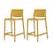 Lagoon Sensilla Resin Stackable Counter Stool, 2PK 7211YF-CSLGS - alternate 1