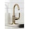 Kingston Brass Single-Handle Bar Faucet, Antique Brass KSD8503KL - alternate 5