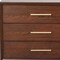 Homeroots 36" Brown Solid Wood Three Drawer Dresser 524123 - alternate 8