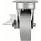 Zoro Select Plate Caster, 1400 lb. Ld Rating, Roller P25S-C080R-14-CB-DL - alternate 3