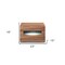 Homeroots 16" Wood Lighted Two Drawer Nightstand 473032 - alternate 7
