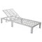 Leisuremod Chelsea Modern Outdoor Weathered Grey Chaise Lounge Chair With Black Cushions CLWGR-77BL2 - alternate 7