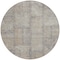 Homeroots 8' Beige Taupe And Brown Round Patchwork Washable Indoor Outdoor Area Rug 581571 - alternate 8