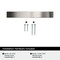 Amerock Parabolic 3-3/4 inch (96mm) Center-to-Center Satin Nickel Cabinet Pull, 10PK 10VMP37346G10 - alternate 3