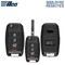 Kaba Ilco Kia 4-Button Flip Key FLIP-KIA-4B3 - alternate 1
