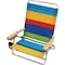 Rio Brands 5-Position Aluminum Lay Flat Beach Chair SC590-220405PK4 - alternate 3