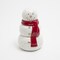 Gerson White/Red Snowman Christmas Scented Wax Candle 8 in. 2745420 - alternate 6