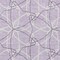 Homeroots 5' X 8' Lavender And Ivory Geometric Washable Indoor Outdoor Area Rug 613014 - alternate 5