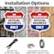 Signmission No Trespassing Shield Sign Official Busi, 6 inch X 6 inch, Plastic Sign, 2PK SHI-P-2PACK-6-415 - alternate 4