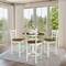 Whitewood Industries Rectangular Extension Dining Table W/ 4 Counter Height Stools, 36 in W, 36.1 in L, 48 in H, 5 K79-36RXT-23-S6172-4 - alternate 3