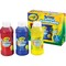 Crayola Washable Fingerpaint, Bold Colors, 8 oz., 3 Count, PK2 551310 - alternate 1