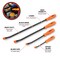 Performance Tool 4 pc. Pry Bar Set, Drop Forged Alloy Steel, Orange Handles W2020 - alternate 4