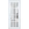 Vdomdoors Front Exterior Prehung FiberGlass Door Frosted Glass / Manux 8312 White Silk / Office Commercial an MANUX8312EXD-WS-W36 x H80-RH - alternate 3