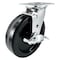 Hyw Products Heavy Duty Caster 8in Phenolic Wheel, Swivel with Brake 40-80S-A1-PH-TB - alternate 1