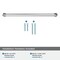Amerock Factor 8-13/16 inch 224mm Center-to-Center Polished Chrome Cabinet Pull BP3696326 - alternate 3