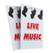 Signmission Live Music, Plastic Signs Only 24 Inch x 36 Inch, Corrugated Plastic, 2PK CSB-2436-2PACK-Live Music - alternate 1
