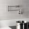 Kingston Brass Wall Mount Pot Filler Faucet, Brushed Nickel KS4108CG - alternate 5
