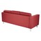 Office Star Products Pacific Sofa Couch, Lipstick PAC53-R100 - alternate 6