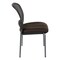 Office Star Products ProGrid Titanium & Black Visitors Chair, Straight Legs, Dillon Brown 86724R-R102 - alternate 5