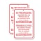 Signmission No Trespassing Violators Will Be Prosecuted In Accordan, 18'' X 24'', Heavy Gauge Aluminum, 2PK A-1824-2PACK-2783 - alternate 1