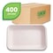 Eco-Products Vanguard Worldview Renewable/Compostable Sugarcane Take-Out Container, 24oz, 8 x 6 x 1, White, 400PK EP-SCRC24NFA - alternate 7