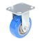 Vestil Polyurethane Precision Ball Bearing Rigid Caster 5 In. x 2 In. 617 lb Blue/Gray CST-PB-5X2PUA-R - alternate 1
