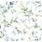 York Wallcoverings Blossom Branches White and Blue Wallpaper BL1744 - alternate 1