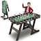Serenelife Folding Foosball Table, 4 ft x 2 ft Full Competition Size Foldable Space Saving Table Soccer SLFSBLFD10A - alternate 1